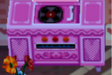 Lovely pink chair animal crossing sale