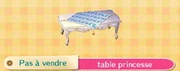 Table princesse