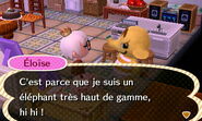 Éloïse chez le joueur