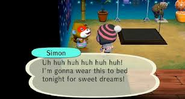 Simon dans Let's Go to the City