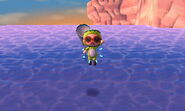 The player on the main street ocean.