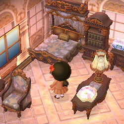 Rococo chair animal crossing clearance
