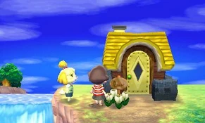 Maison de Gustave vue de l'extérieur dans New Leaf
