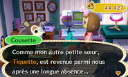 Cousette dans New Leaf, parlant de Maria