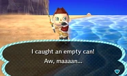 Empty can in New Leaf.