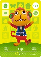 Flip's amiibo card