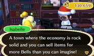 Isabelle describing the Bell Boom Town Ordinance