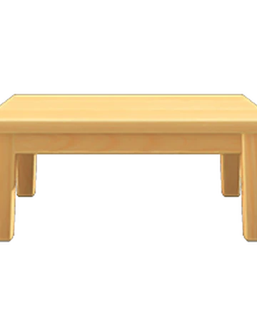 Wooden Table Animal Crossing Wiki Fandom