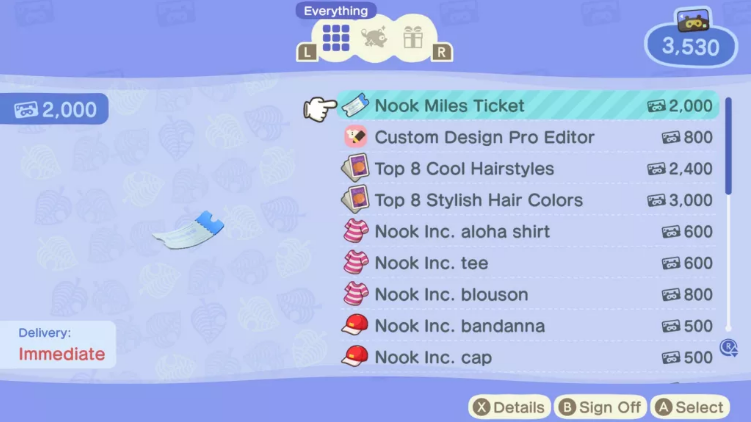 Nook Miles Ticket Animal Crossing Wiki Fandom