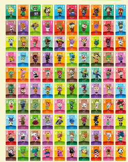 Carte amiibo, Animal Crossing Wiki