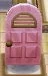 Arched Pink Door