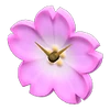 Cherry-blossom clock