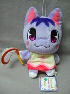 A Rosie plush with a net.