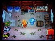 La maison de Grizzly dans Animal Crossing