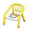 NH-Furniture-Baby chair (yellow) (bear)