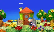 La maison de Jacob vue de l'extérieur dans New Leaf