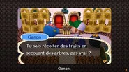 Ganon parlant au joueur
