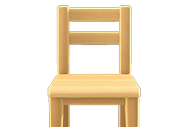 Animal crossing wooden chair price sale
