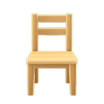 Wooden chair Animal Crossing Wiki Fandom