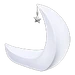 NH-Furniture-Crescent-moon chair (white)