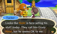 Tucker mentioning Crazy Redd.