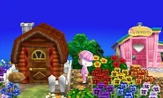 L'extérieur de la maison de Angus dans New Leaf