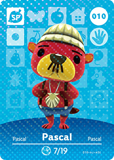 Animal Crossing, Pascal - Scallops & Quotes Guide