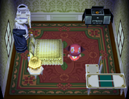 La maison complétée d'Âne-Lise dans Animal Crossing