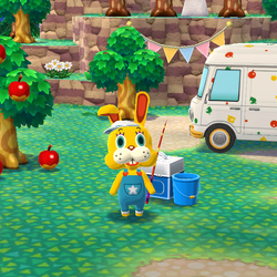 Mobile - Animal Crossing: Pocket Camp - Zipper T. Bunny - The Models  Resource