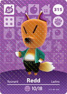 La seconde carte amiibo de Rounard (série 4, Amérique du Nord)