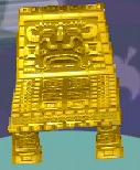 Golden chair animal outlet crossing