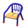 NH-Furniture-Baby chair (blue) (butterfly)