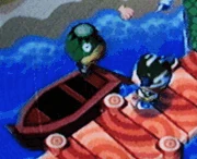 Amiral sur son bateau