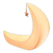 NH-Furniture-Crescent-moon chair (orange)