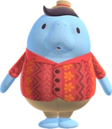 Mantin, employé des Villas de Lou