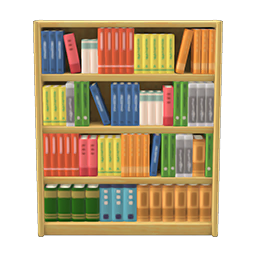 Wooden Bookshelf Animal Crossing Wiki Fandom