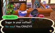 Resetti au café