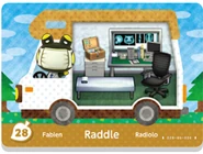 La carte amiibo de Fabien