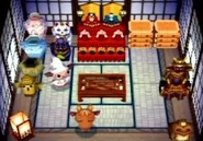 La maison de Seguin dans Dōbutsu no Mori et Dōbutsu no Mori e+