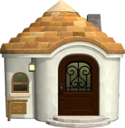 La façade extérieure de Gaby dans New Horizons