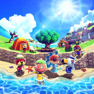 Sprinkle appears in the summer box artwork for New Leaf.