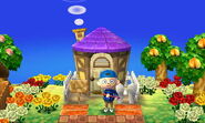 La maison de Nadeige vue de l'extérieur dans New Leaf