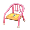 NH-Furniture-Baby chair (pink) (butterfly)