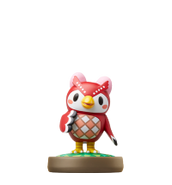 amiibo de Céleste compatible avec le jeu Animal Crossing: amiibo Festival