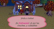 Inicio de Halloween en Animal Crossing: City Folk/Let's Go To The City