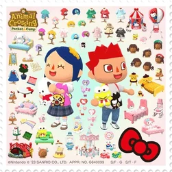 Sanrio series December 2023-February 2024 re-release social media teaser for 