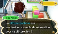 La clôture bonbons dans New Leaf