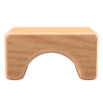 Wooden block stool Animal Crossing Wiki Fandom