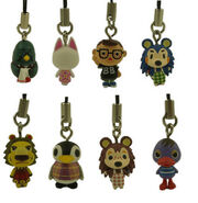 Elvis was chosen to appear in a set of phone charms. He is the first one in the second row.