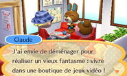 Claude dans Happy Home Designer